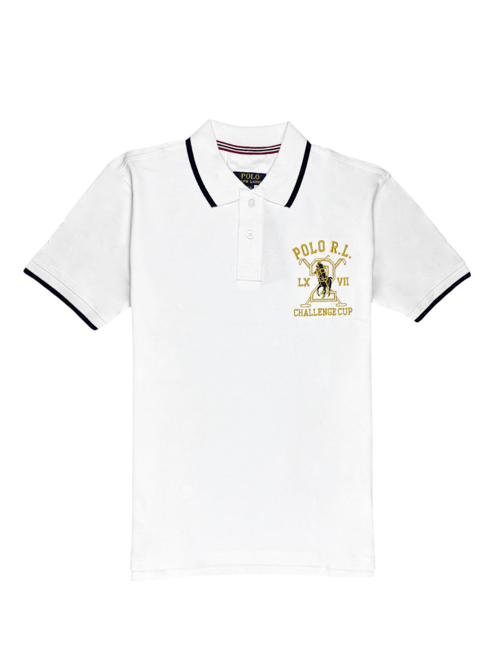 RALPH LAUREN Snowy White Classic Fit Piqu�� Polo Shirt
