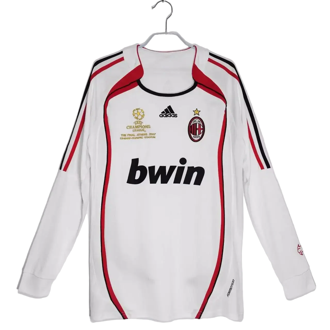 [Retro Premium] AC Milan 2006-07 Away(white) Full Sleeves jersey