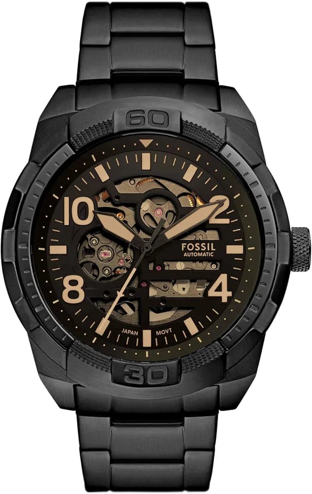 FOSSIL Onyx Eclipse Bold Automatic Steel Watch