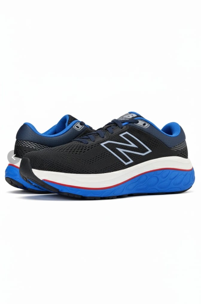 New Balance Fresh Foam 880v12 Men's Running Shoes - Black/Blue