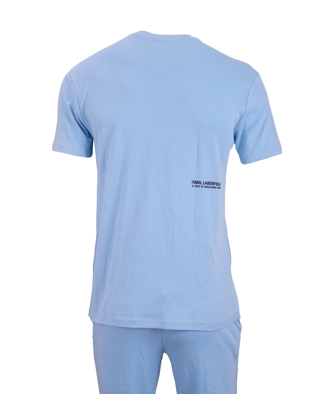 KARL LAGERFELD Tranquil Azure Classic Fit Logo Lounge Set
