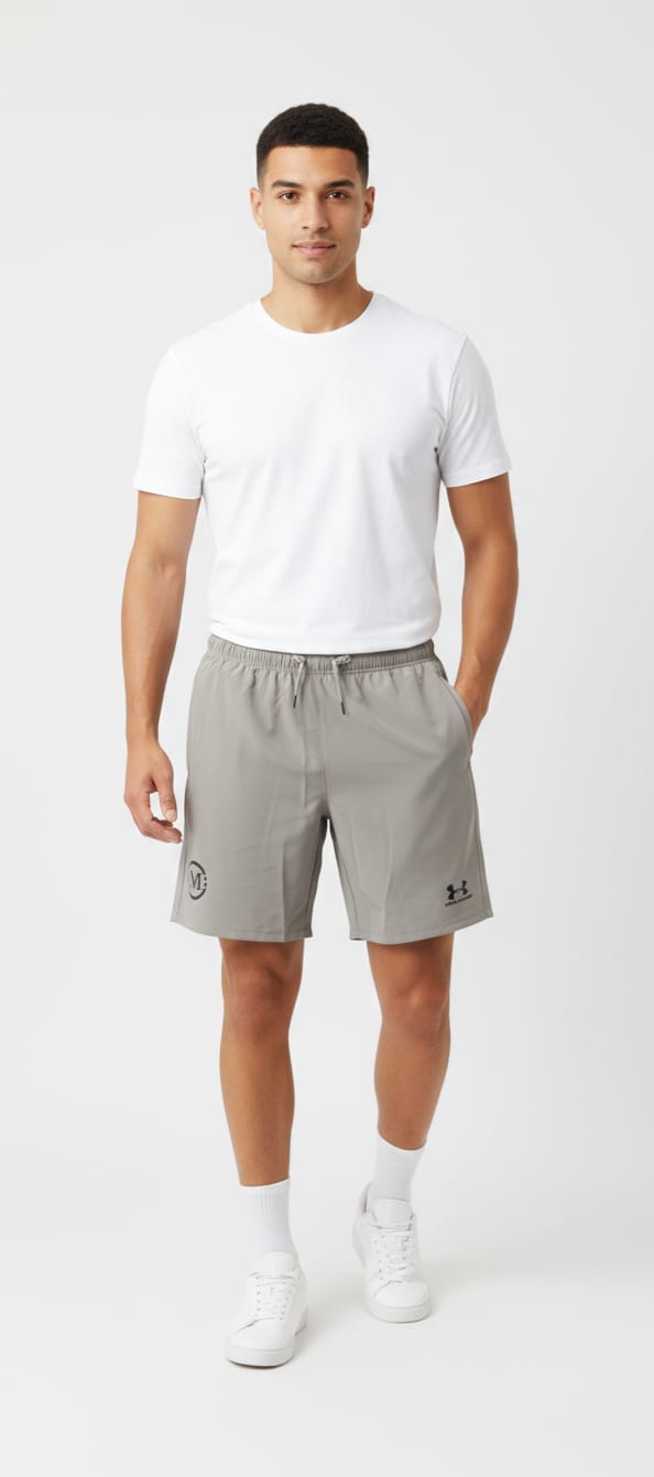UNDER ARMOUR Misty Ash Sleek Fit Ultra-Lightweight Athletic Training Shorts
