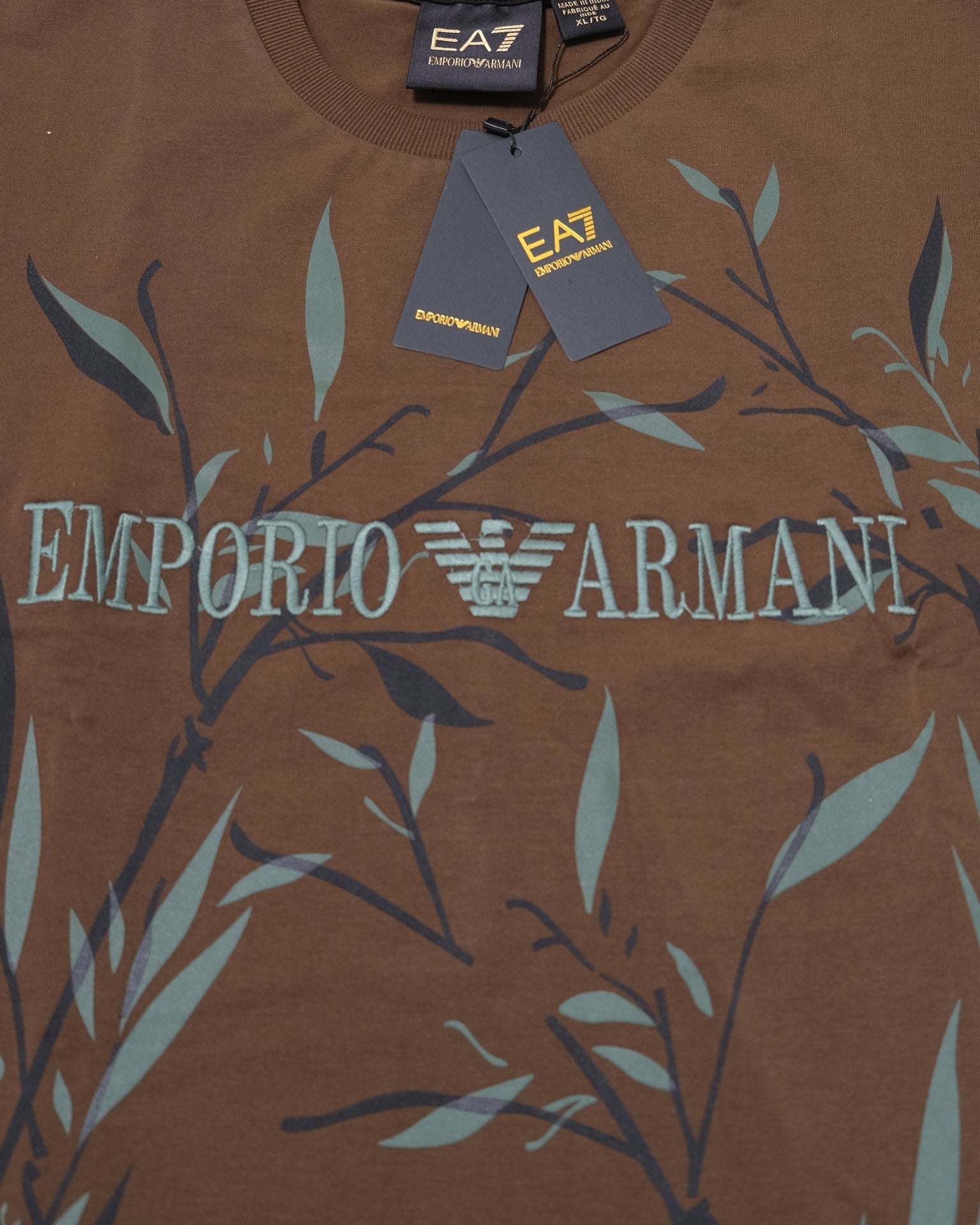 EA7 EMPORIO ARMANI Forest Earth Slim Fit Crewneck Tee
