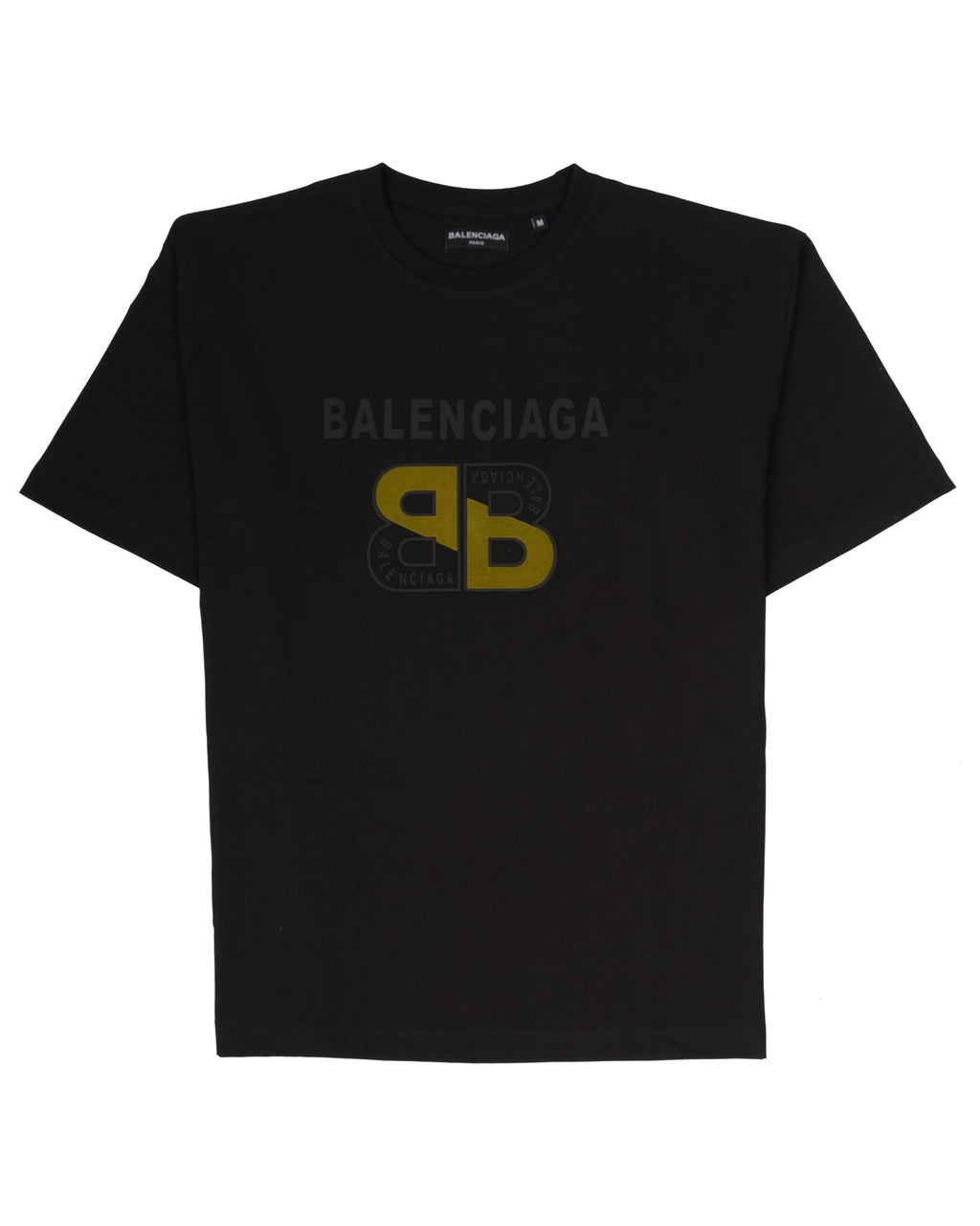 BALENCIAGA Midnight Obsidian Classic Fit Graphic Tee