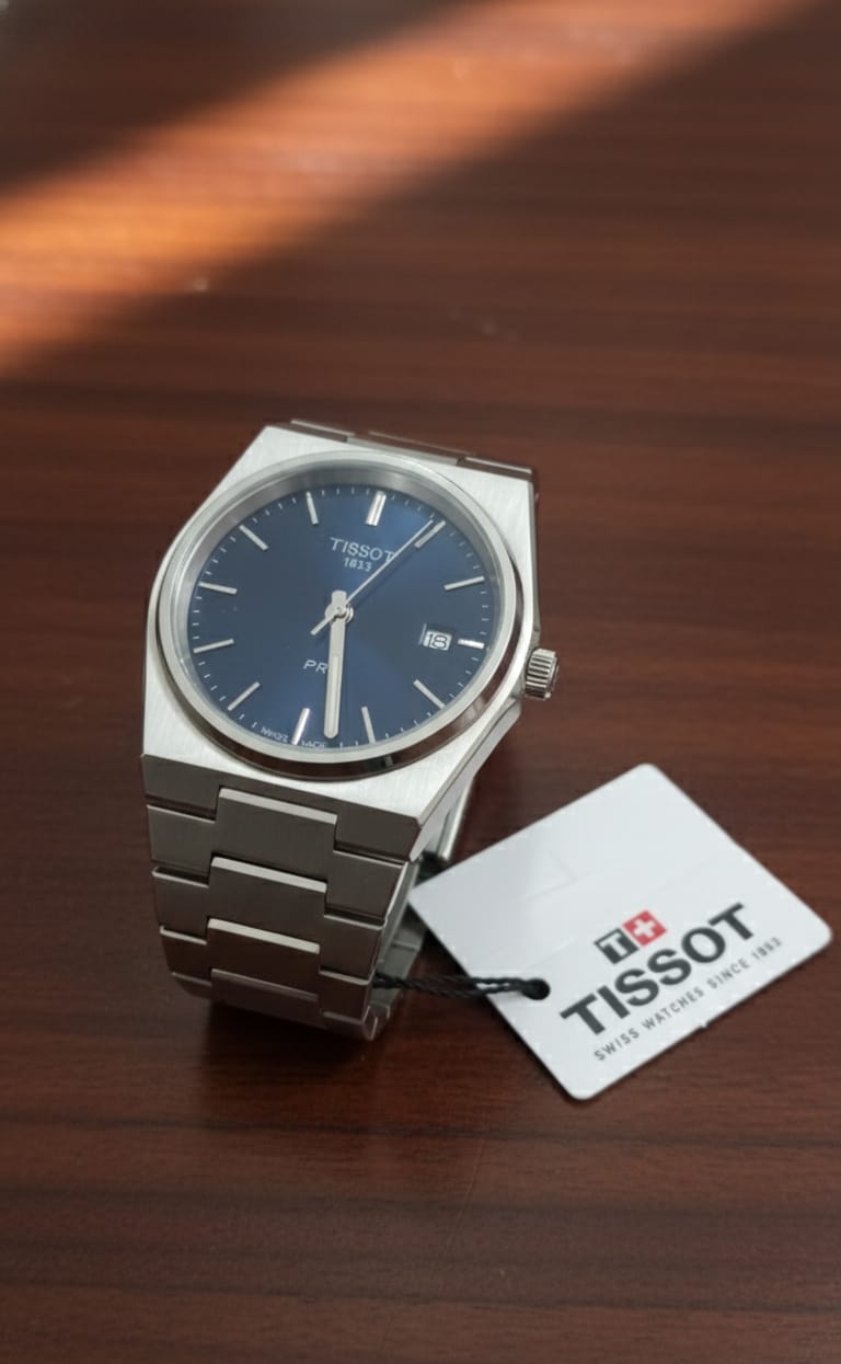 TISSOT Celestial Teal Elegant Automatic Stainless Steel Timepiece