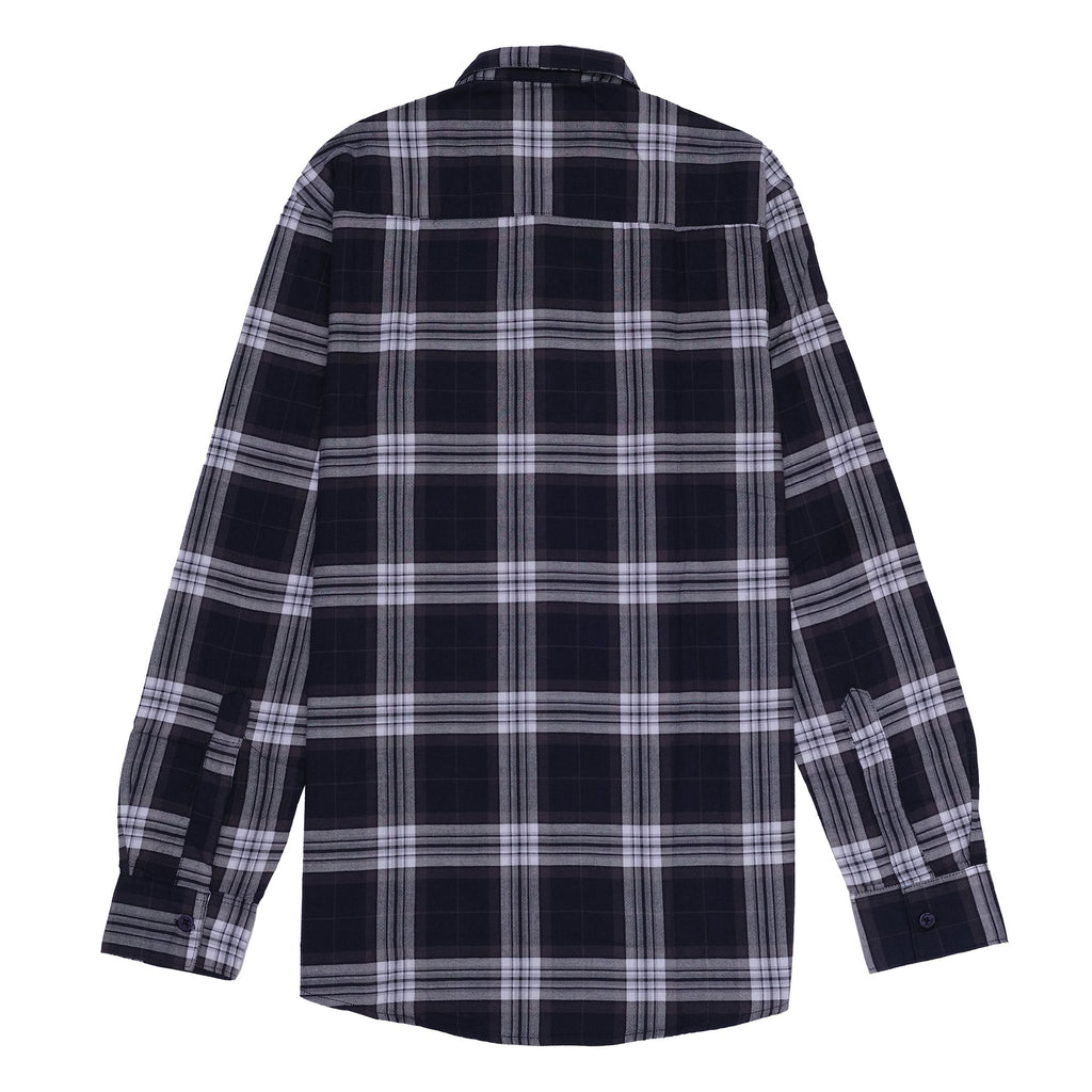 CALVIN KLEIN Midnight Plaid Classic Fit Long Sleeve Shirt