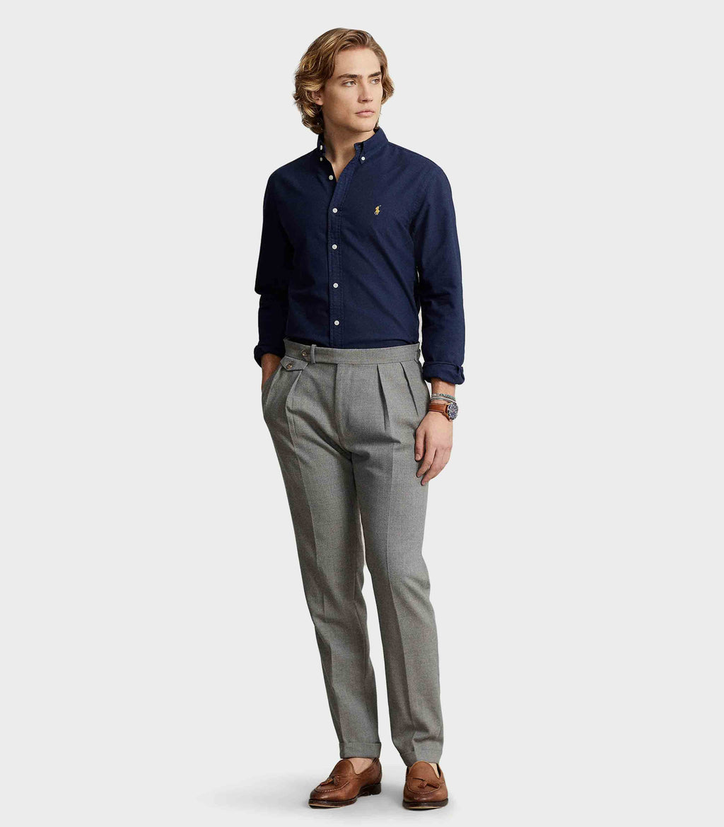 Polo Ralph Lauren Classic Blue Elegance Button-Up Shirt