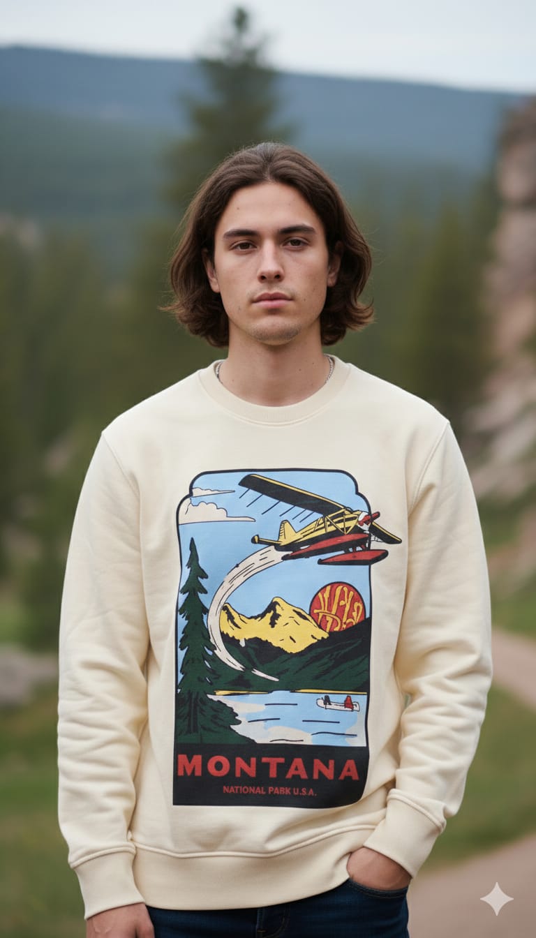 Superdry National Park Graphic Sweatshirt