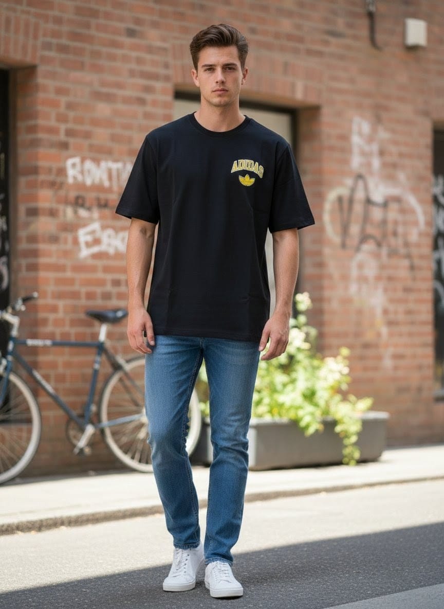 Adidas Classic Logo Black T-Shirt