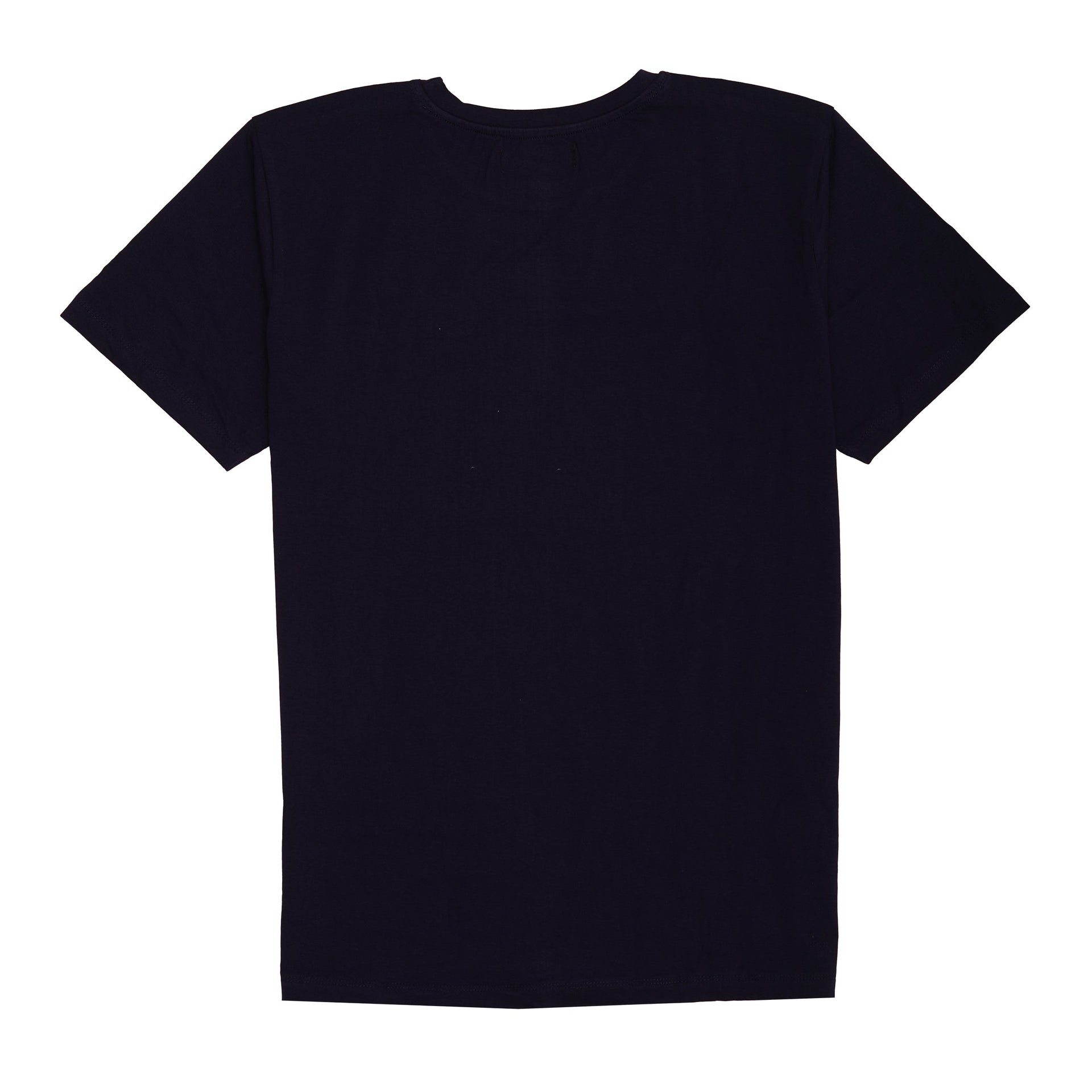 BALMAIN Midnight Navy Signature Logo Slim Fit Tee