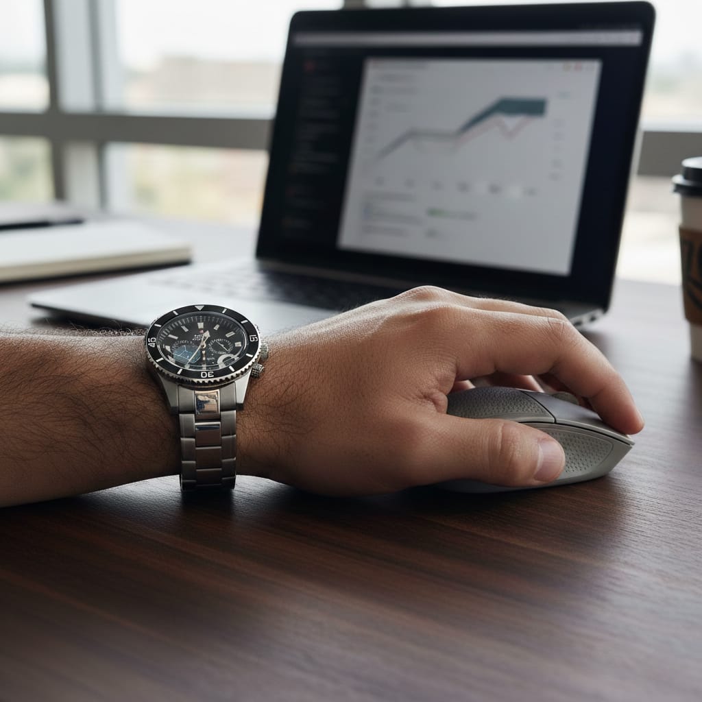 RADO Midnight Onyx Chronograph Dive Watch T-Shirt