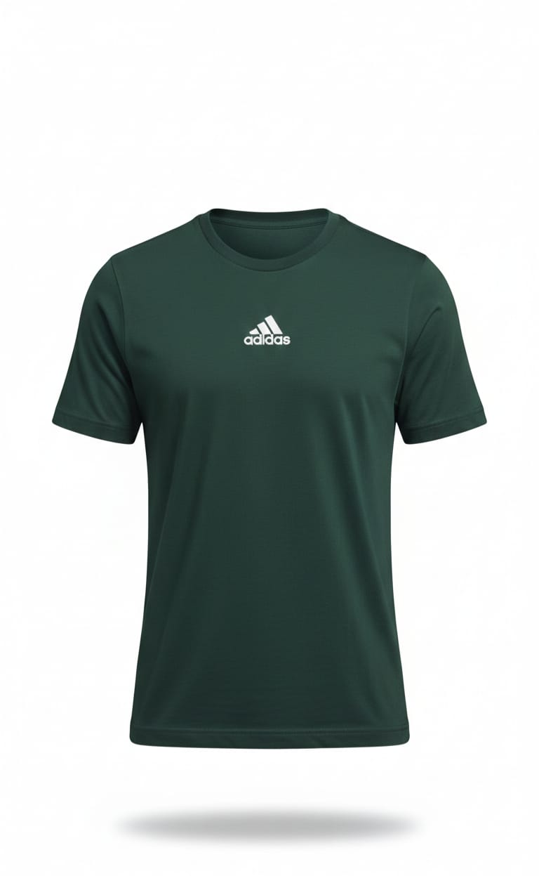 ADIDAS Evergreen Forest Athletic Fit Short Sleeve Performance Tee