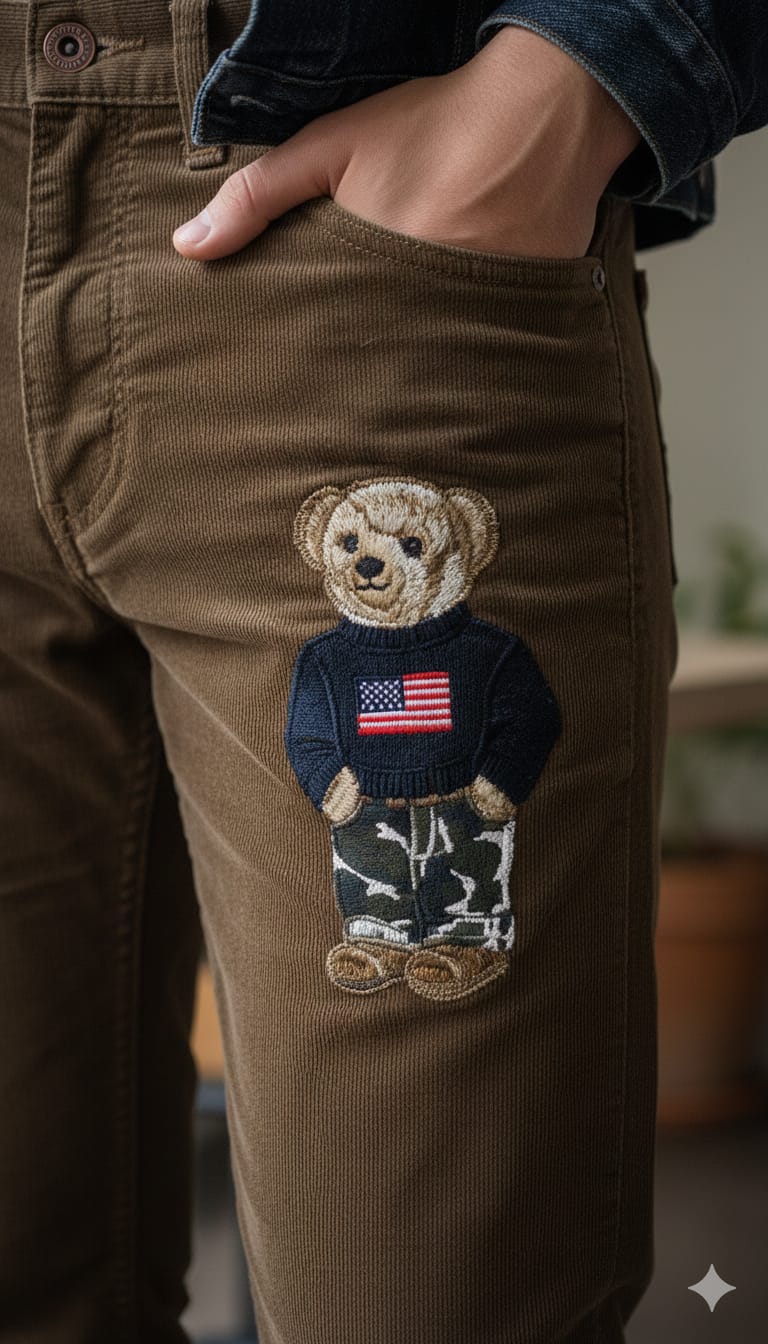 Levi's Vintage Bear Patch Corduroy Pants