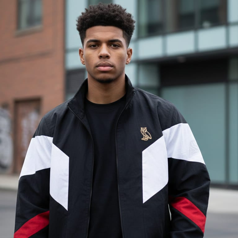 OVO October's Very Own Retro Colorblock Windbreaker Jacket