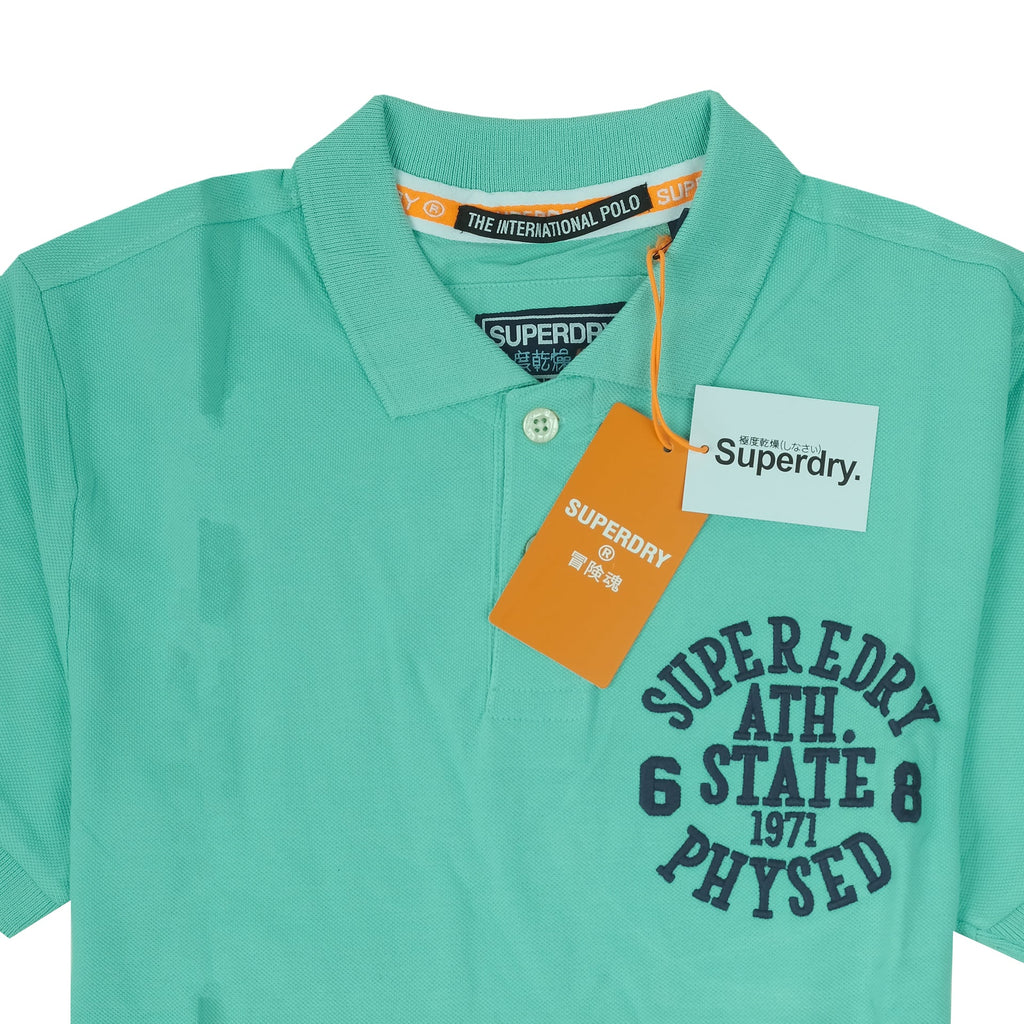 SUPERDRY Aqua Mist Classic Fit Polo Shirt