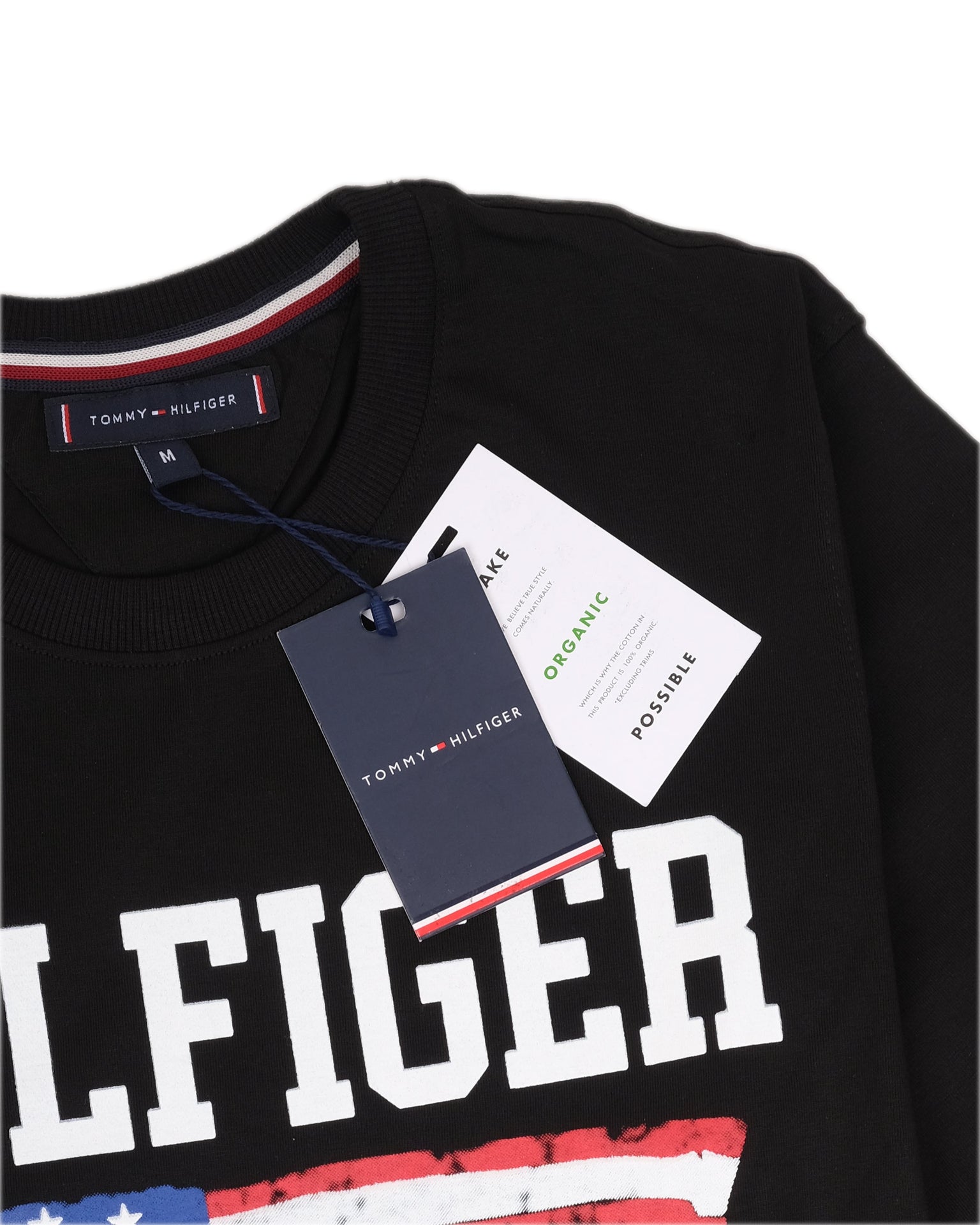 TOMMY HILFIGER Midnight Onyx Classic Fit Graphic Tee