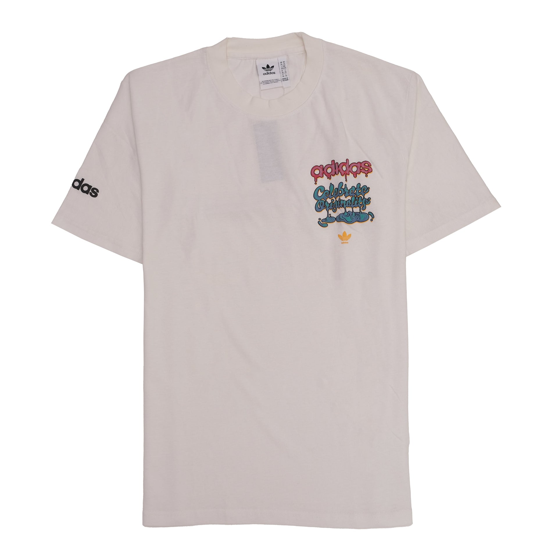 ADIDAS Creamy Cotton Relaxed Fit Graphic Tee