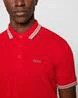 BOSS Crimson Blaze Slim Fit Contrast Trim Polo Shirt