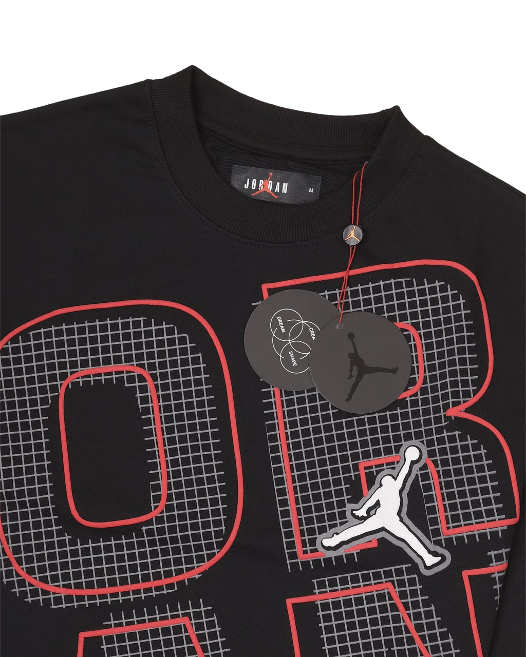 JORDAN Midnight Onyx Graphic Slim Fit Short Sleeve Tee