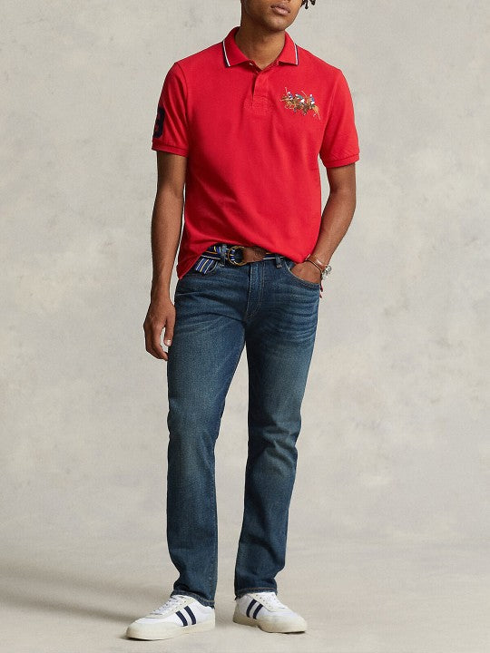 POLO RALPH LAUREN Prismatic Amber Drift Classic Fit Short Sleeve Piqué Polo