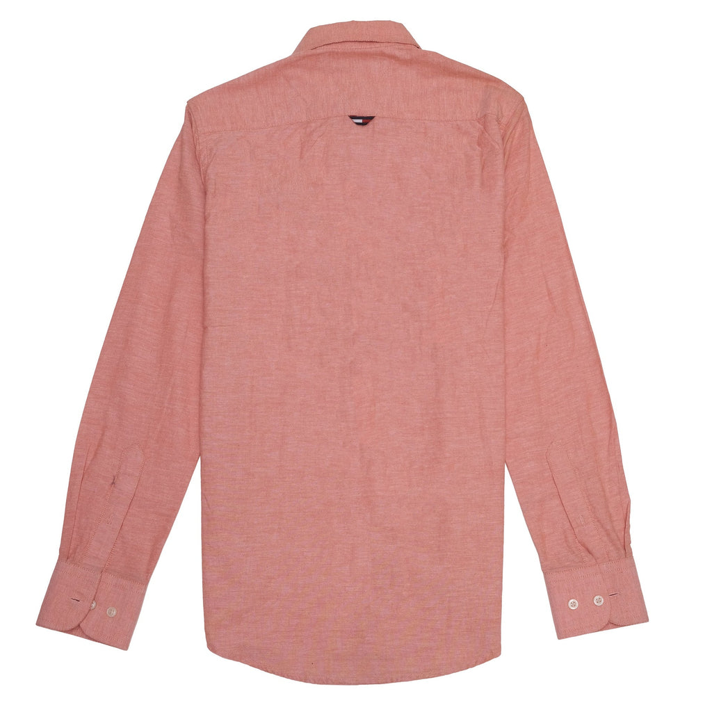HILFIGER Sunset Coral Classic Fit Button-Up Shirt