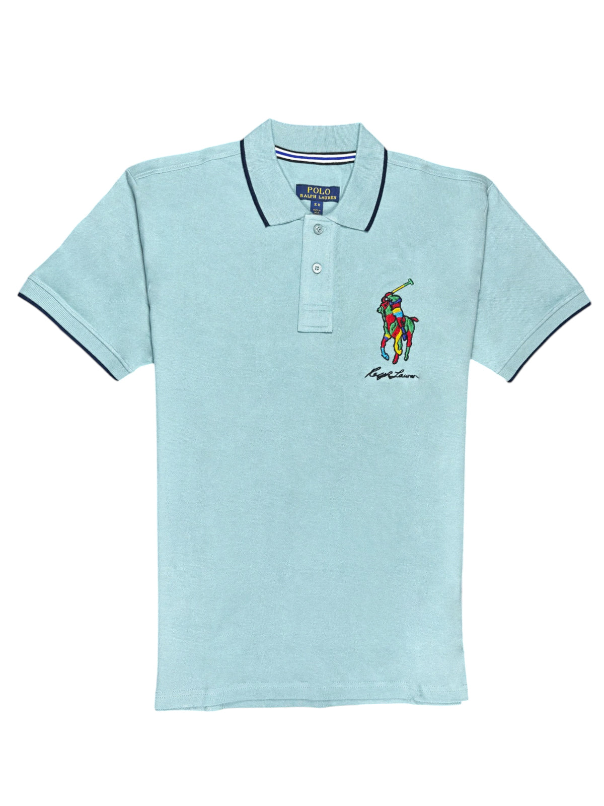 RALPH LAUREN Tranquil Teal Classic Fit Piqu�� Polo Shirt