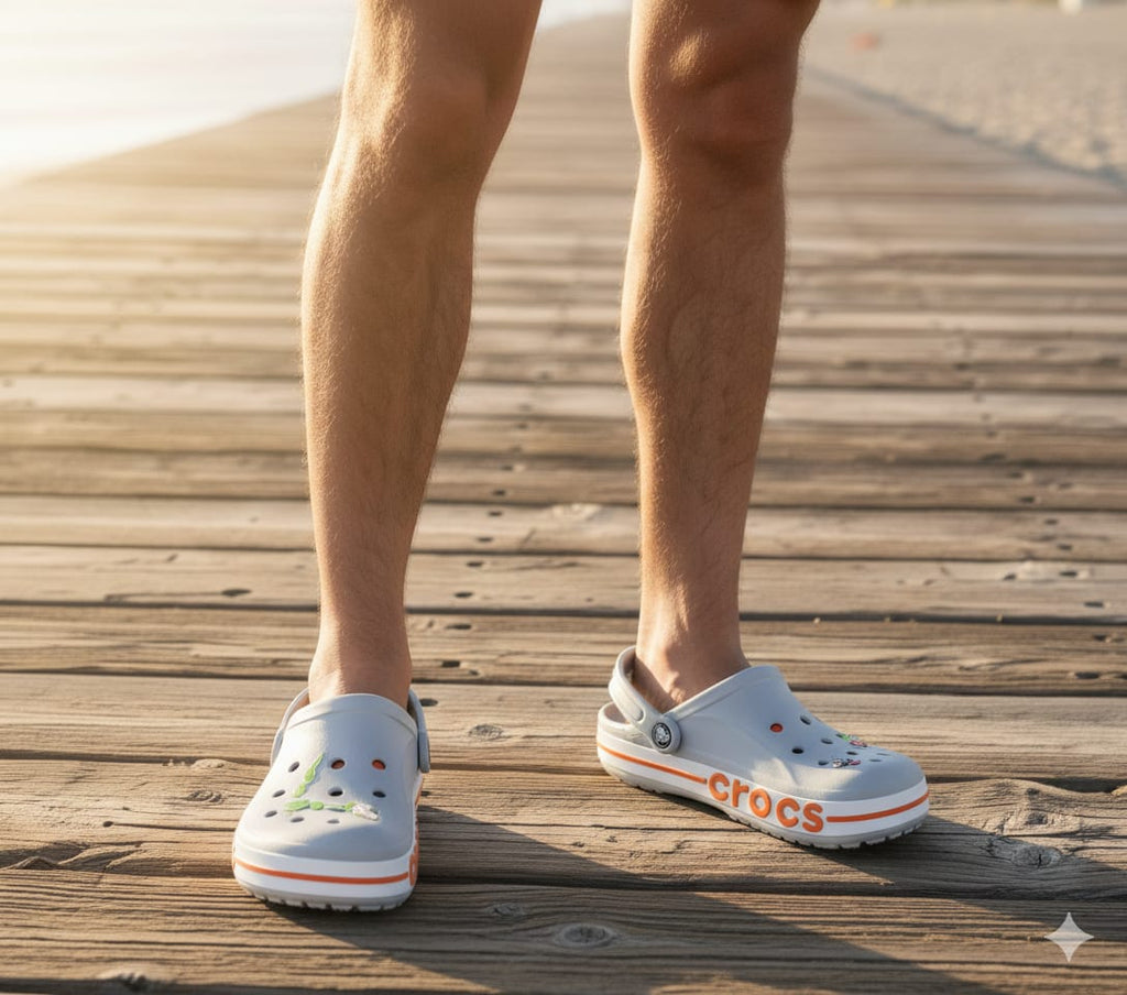 Crocs Classic Clog with Colorful Charms