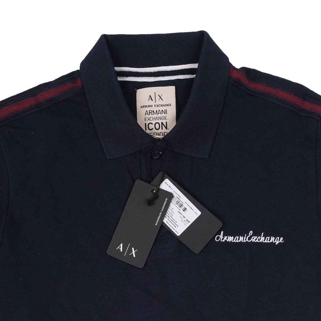 ARMANI EXCHANGE Deep Ocean Slim Fit Polo Shirt