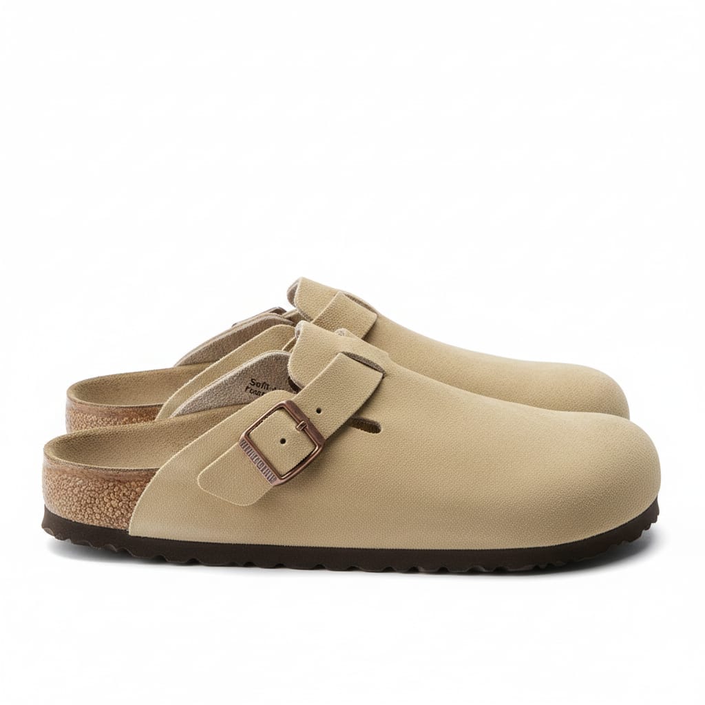 BIRKENSTOCK Golden Dune Luxe Soft Footbed Clogs