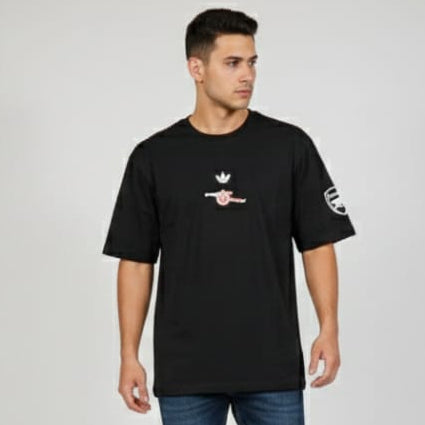 Adidas Classic Black Graphic Tee