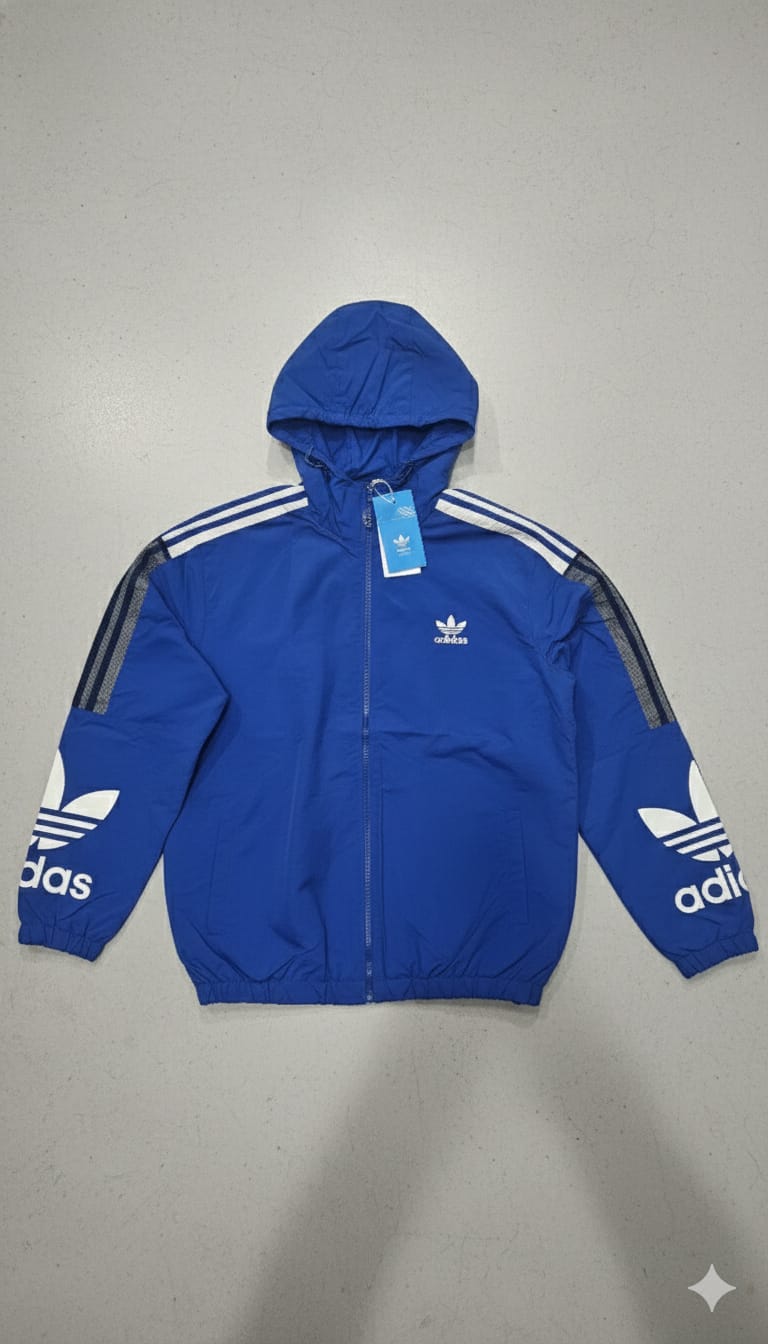 adidas Essentials Blue Track Jacket