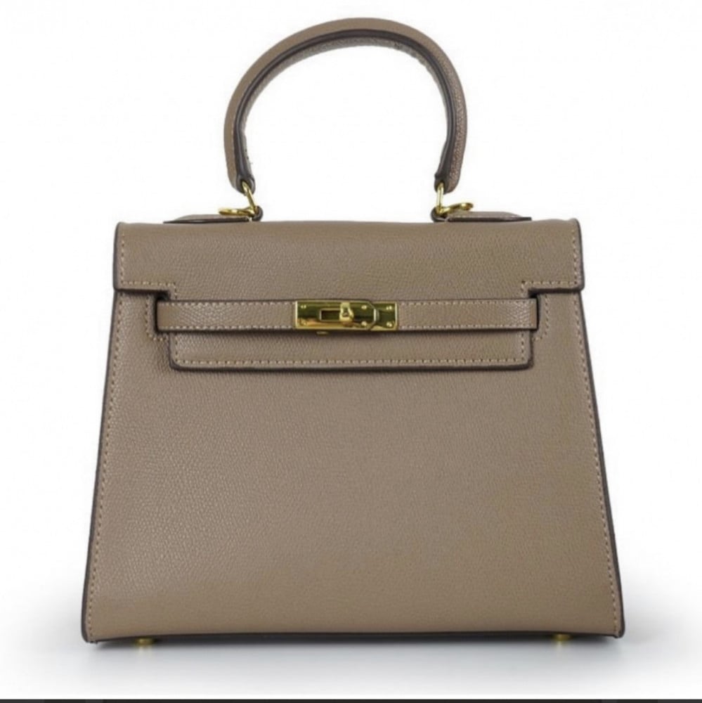 HERMÈS Birkin COUTURE Whispering Taupe Timeless Structured Handbag