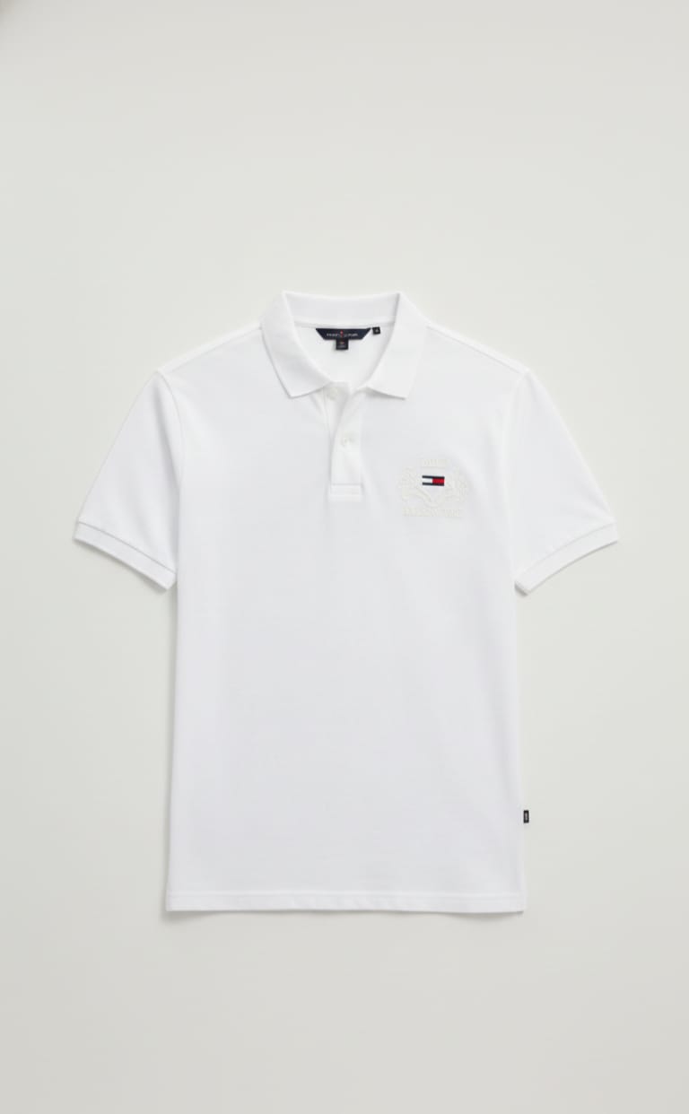 TOMMY HILFIGER Whispering Shell Classic Fit Short Sleeve Piqué Polo Shirt