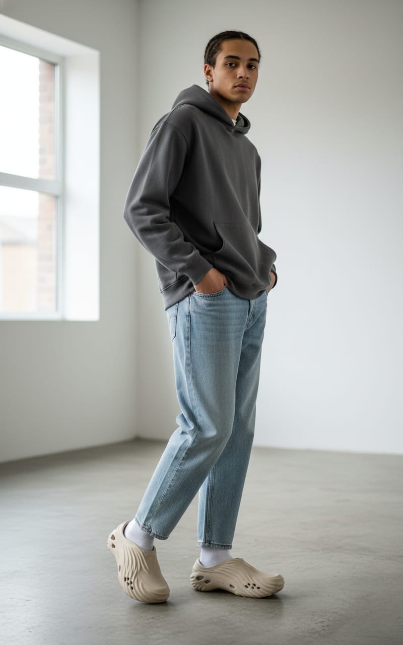 CROCS Sand Dune Flowing Comfort Clogs