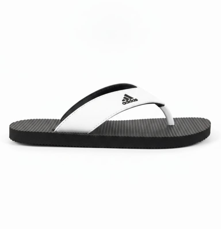 ADIDAS Obsidian Mist Luxe Fit Flip Flops