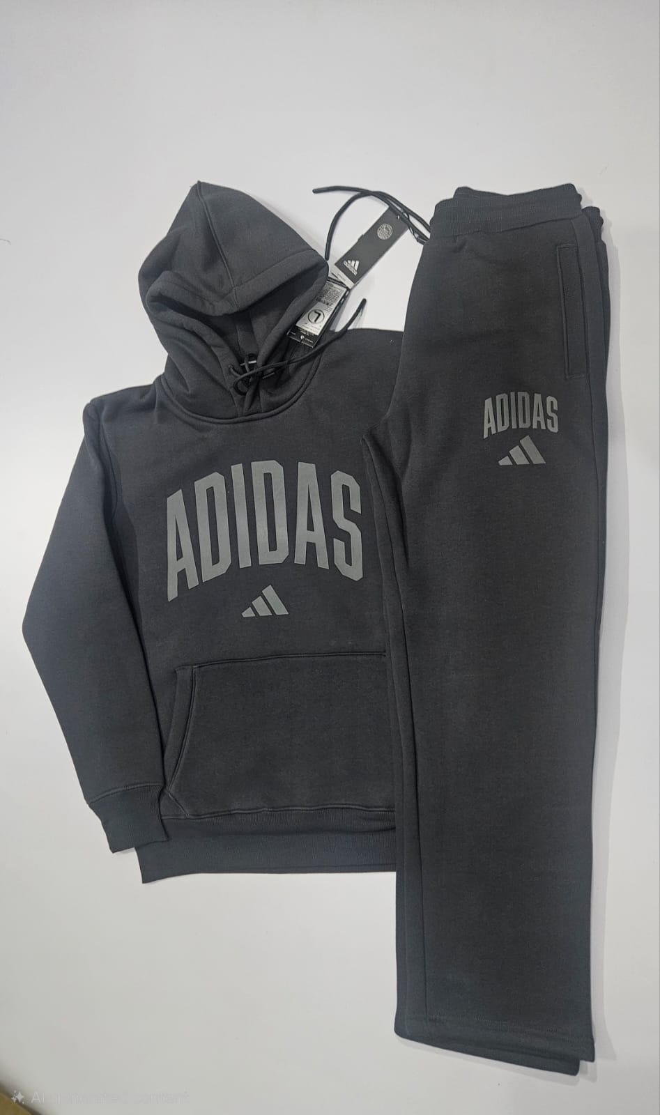 ADIDAS Classic Logo Hoodie and Jogger Set