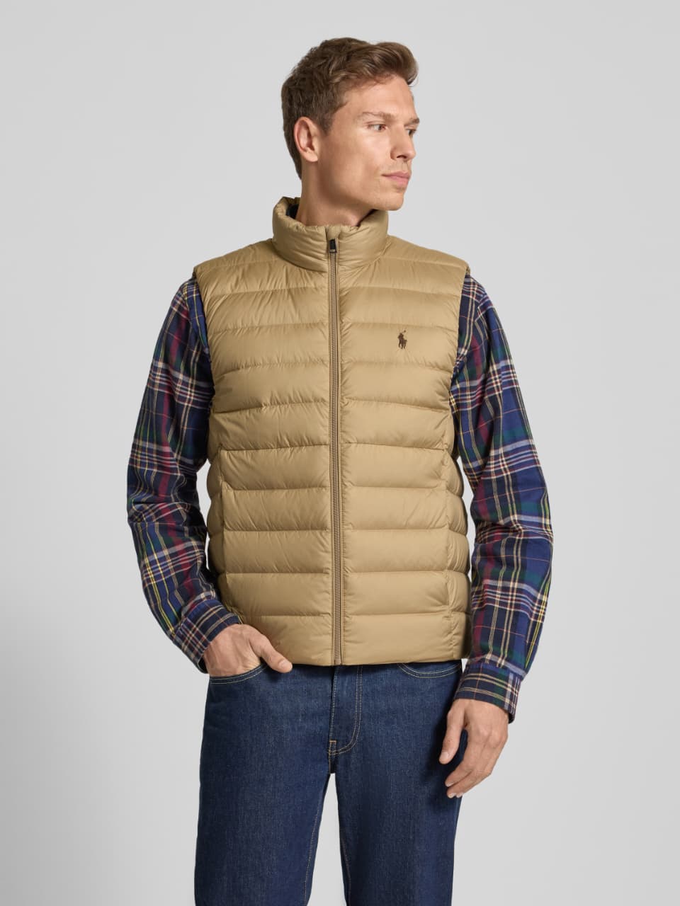 POLO RALPH LAUREN Amber Dune Luxe Fit Featherweight Puffer Vest