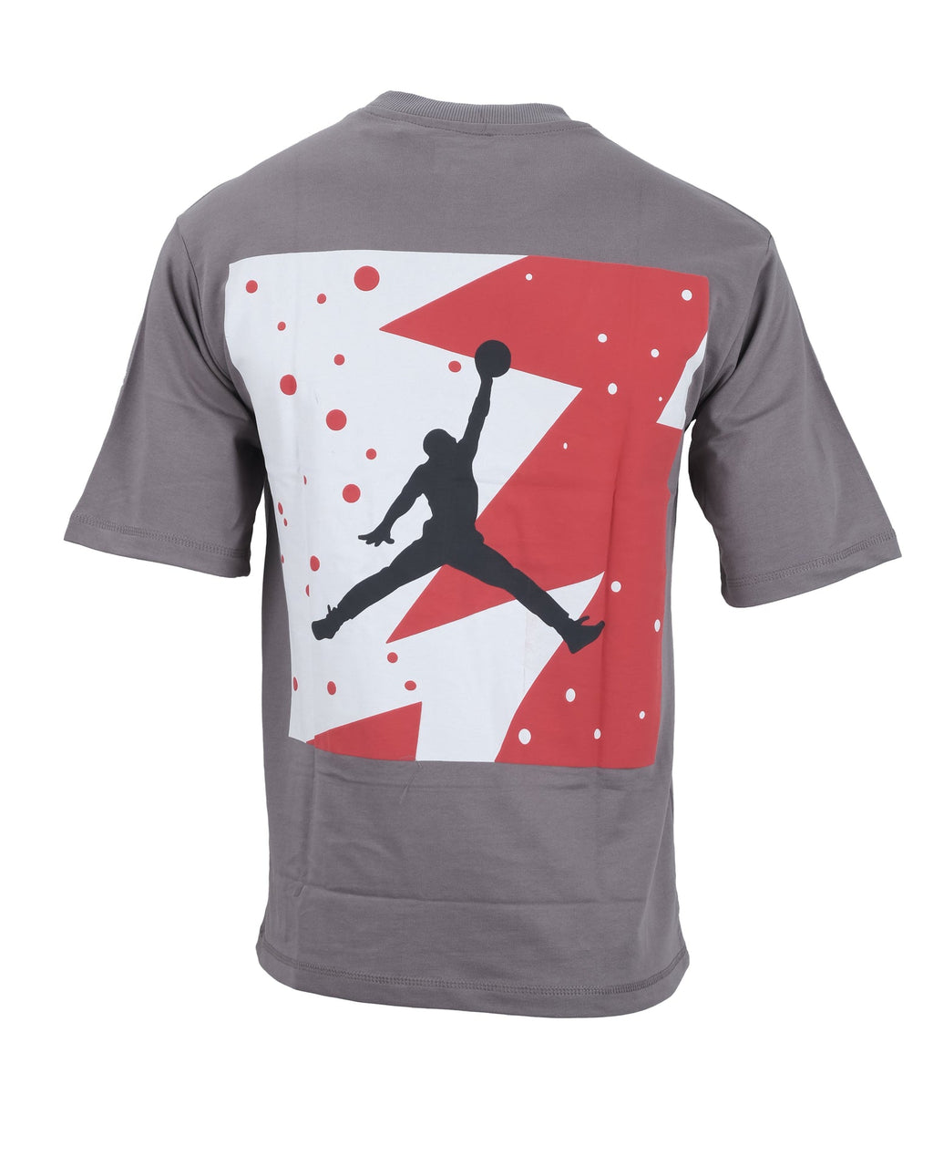 JORDAN Stormy Slate Oversized Graphic Crewneck Tee