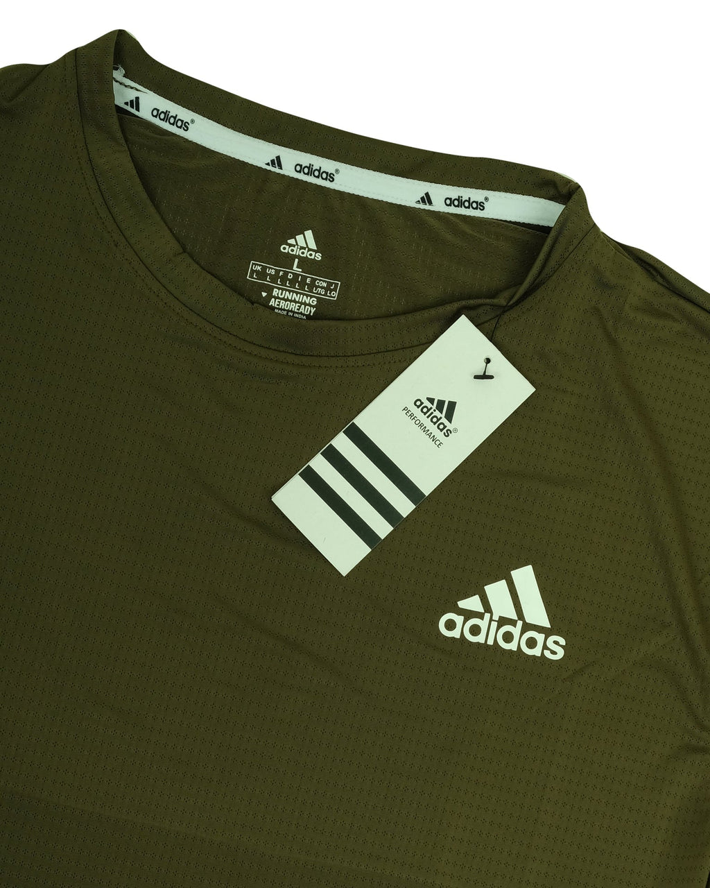 ADIDAS Forest Canopy Performance Slim Fit Short Sleeve Tee