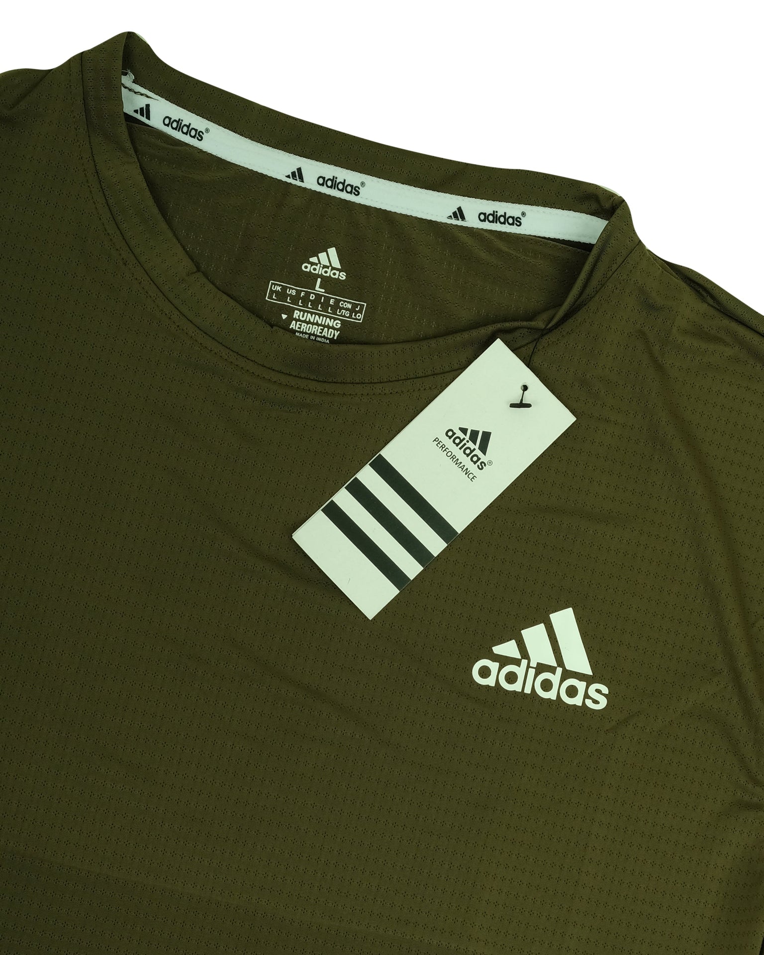 ADIDAS Forest Canopy Performance Slim Fit Short Sleeve Tee