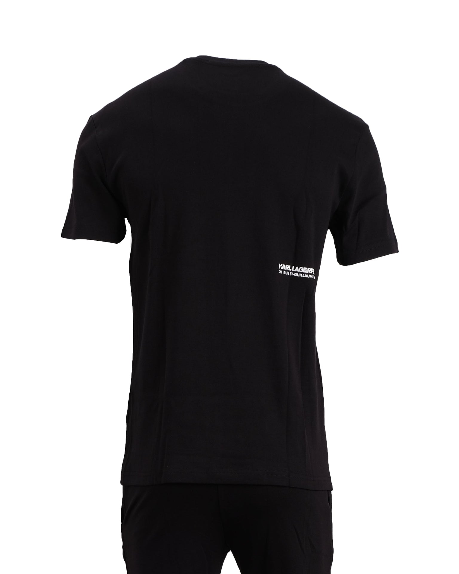 KARL LAGERFELD Midnight Noir Classic Fit Short Sleeve Tee