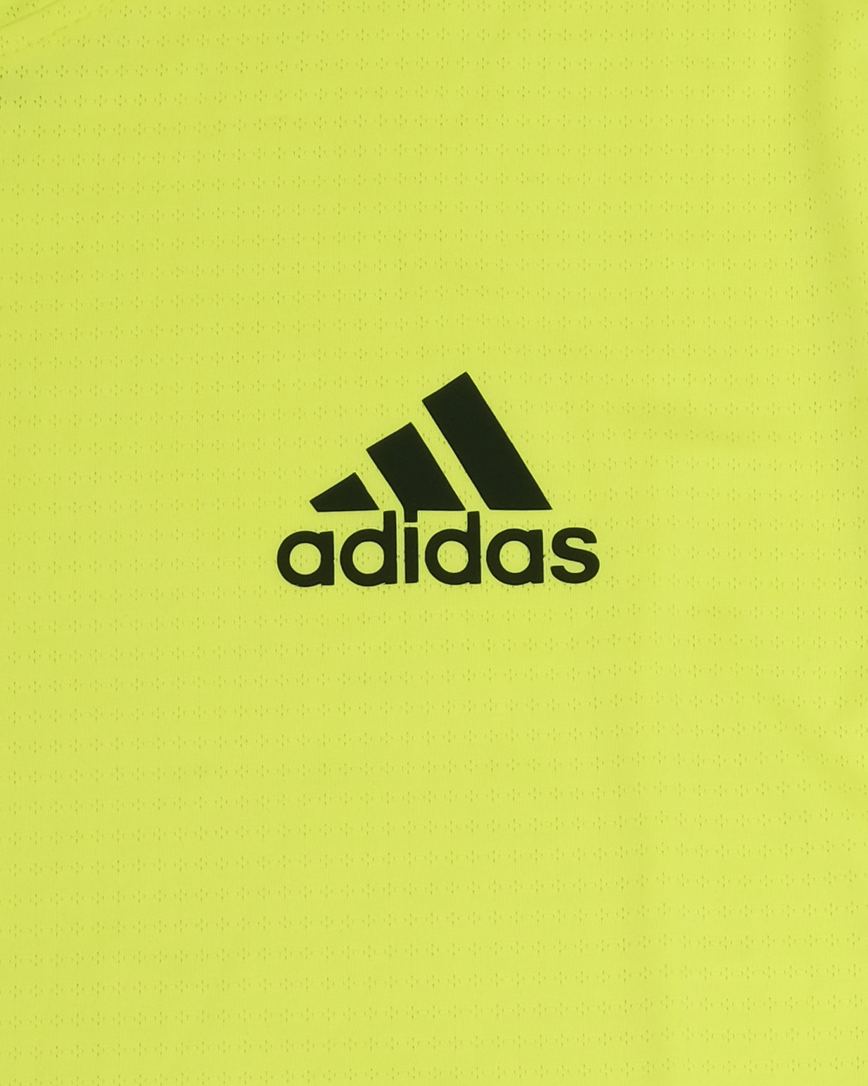 ADIDAS Neon Zest Slim Fit Performance Short Sleeve Tee