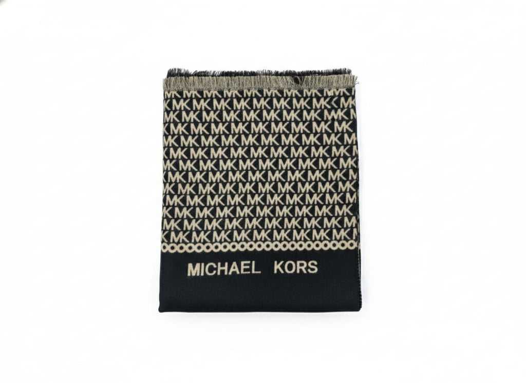 MICHAEL KORS MK Monogram Knit Scarf
