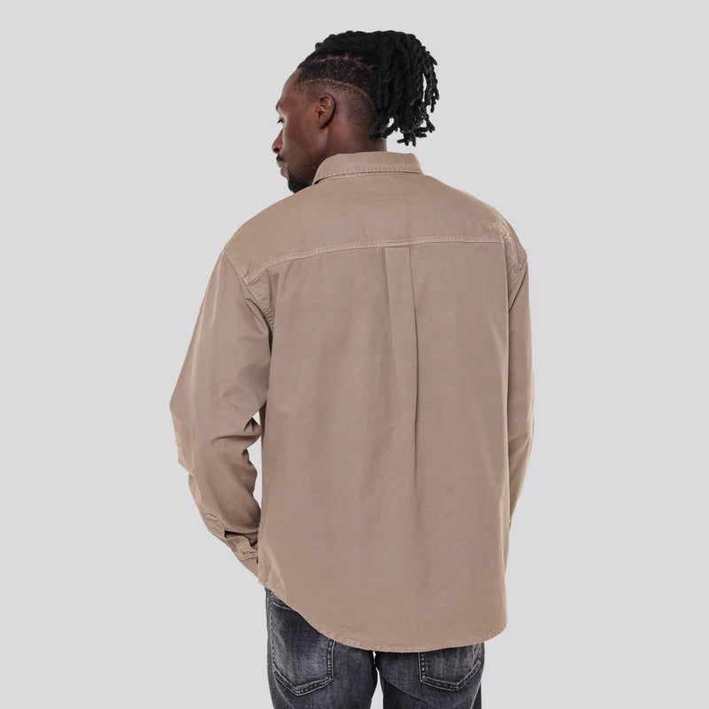 DSQUARED2 Effortlessly Chic Adventure Shirt in Soft Sand