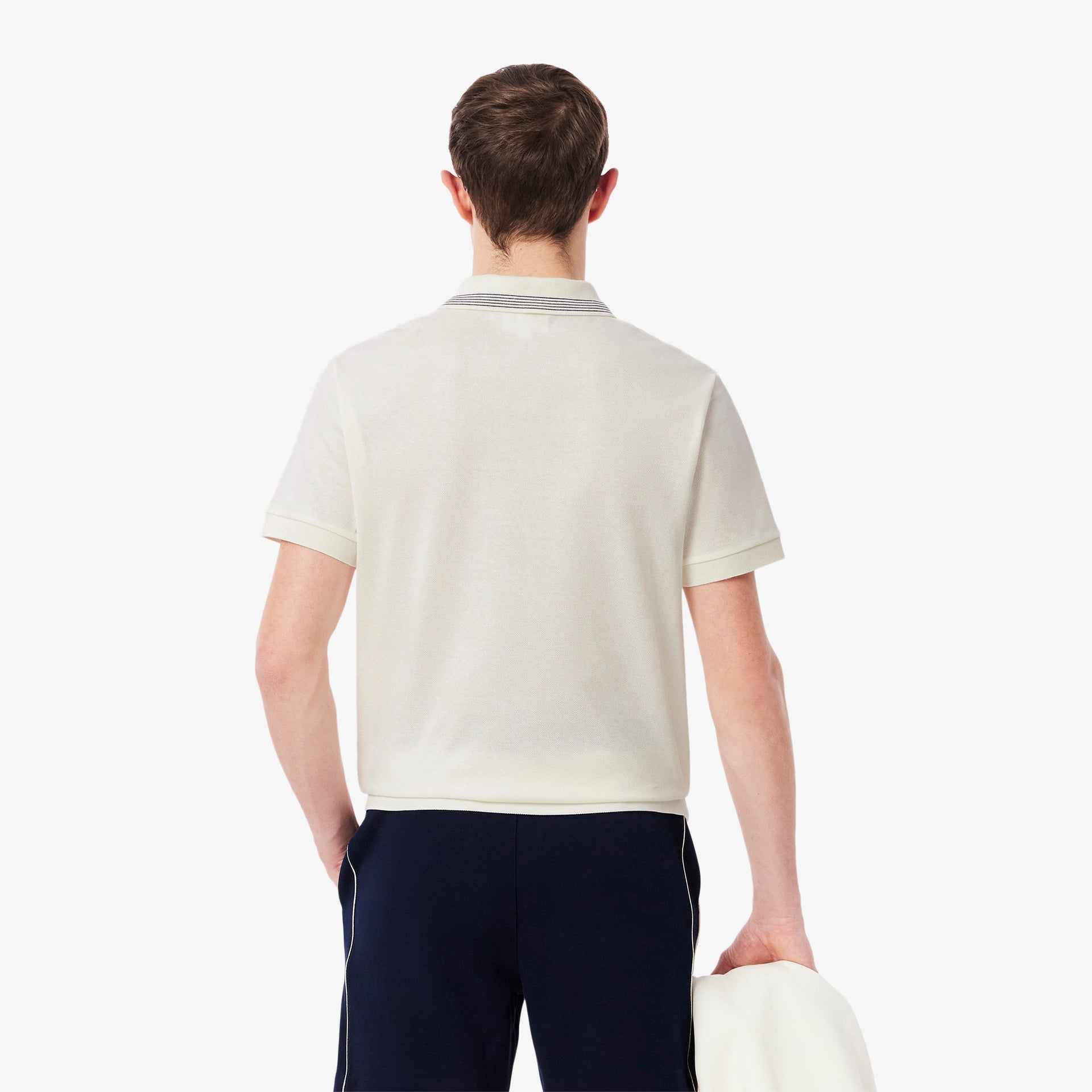 LACOSTE Seraphic Pearl Tailored Fit Short Sleeve Piqué Polo