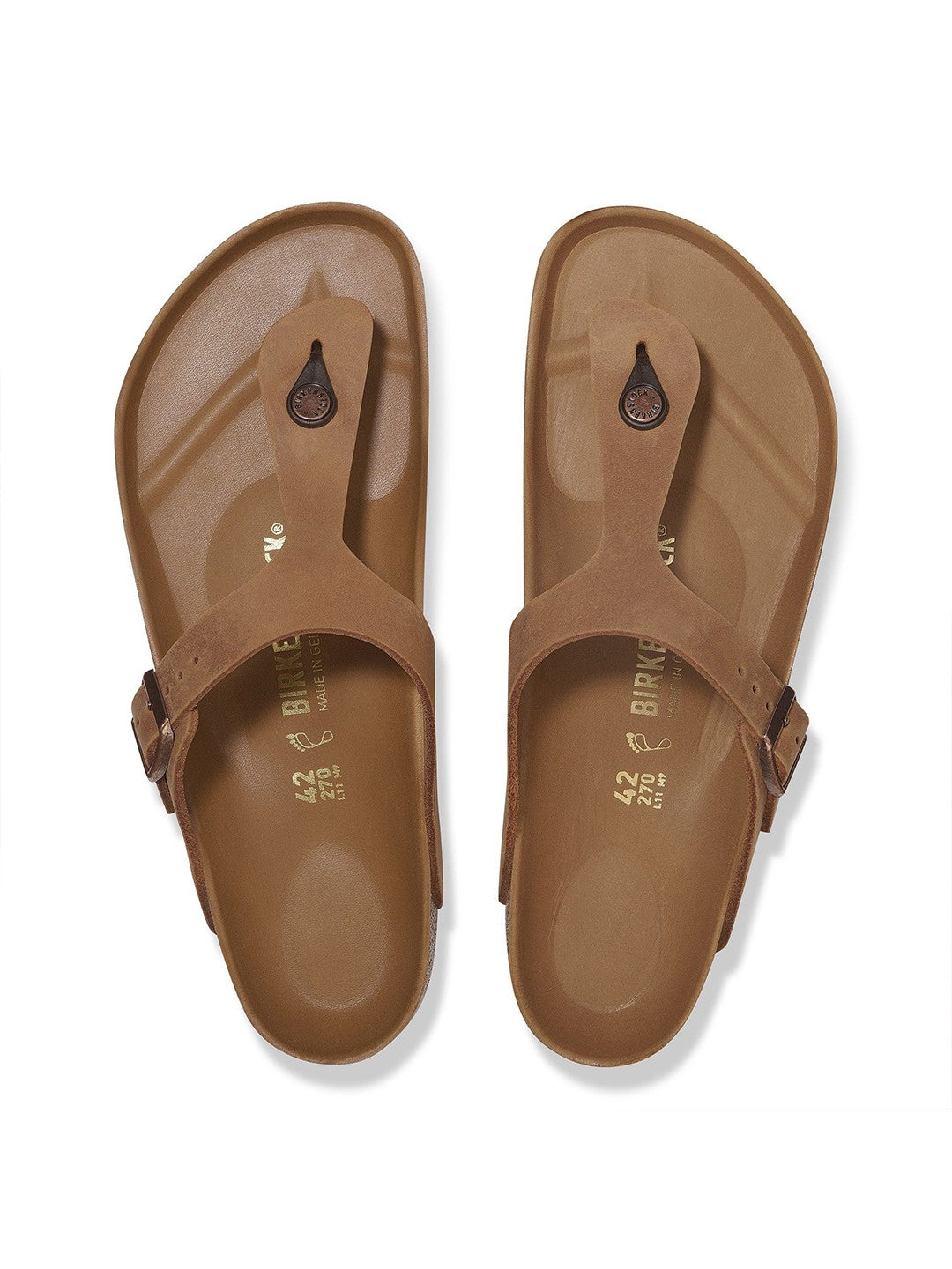 Birkenstock Luxurious Cocoa Brown Thong Sandals