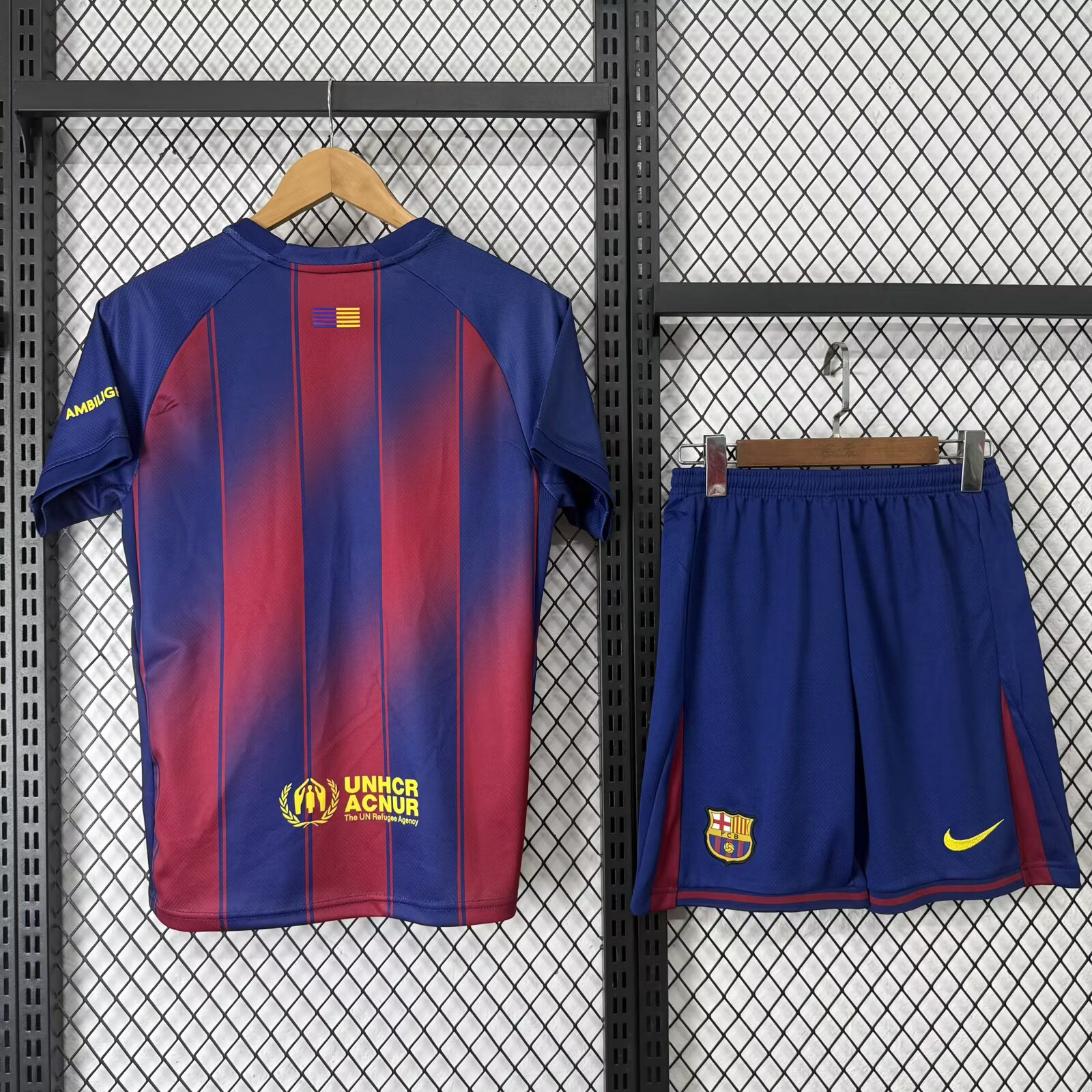 25/26 FC Barcelona Home Jersey with shorts