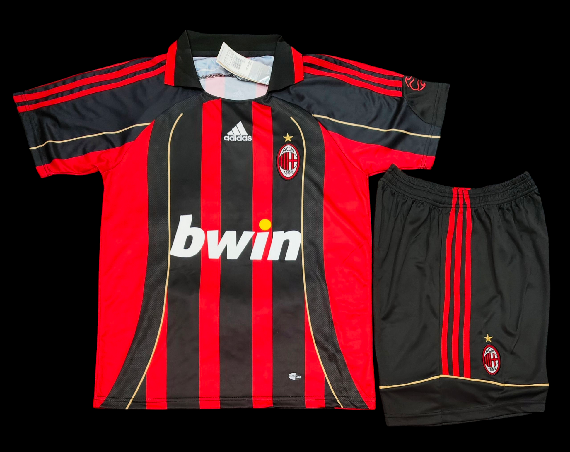 AC Milan Home 06-07 Retro Jersey With Shorts