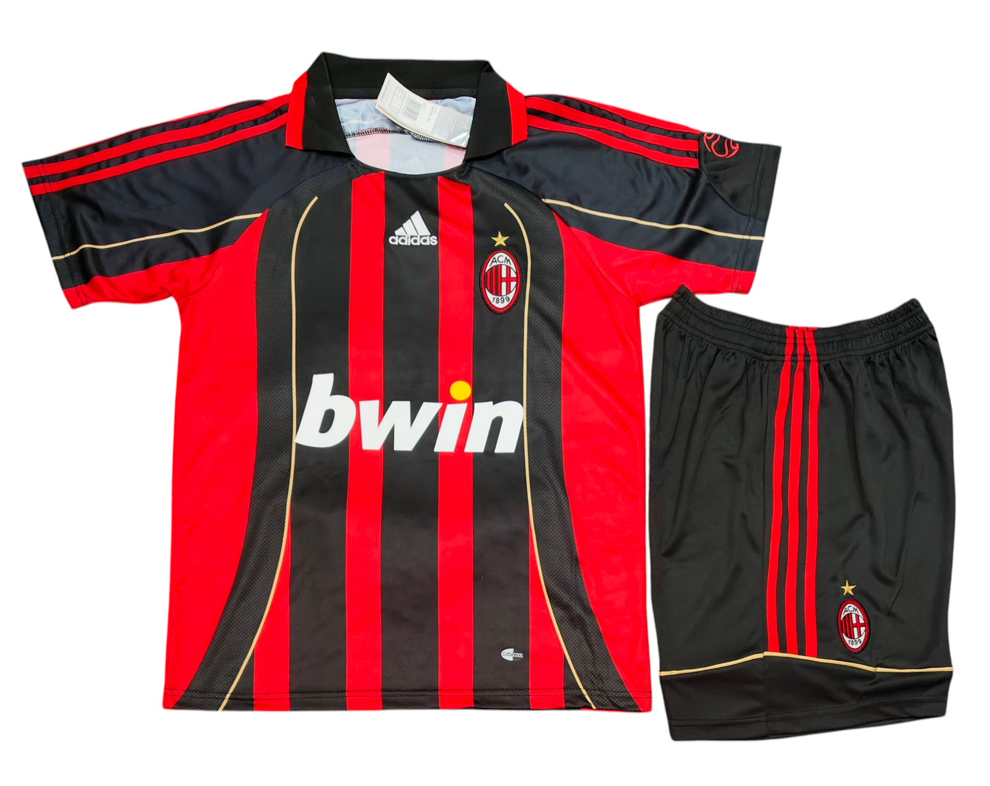 AC Milan Home 06-07 Retro Jersey With Shorts