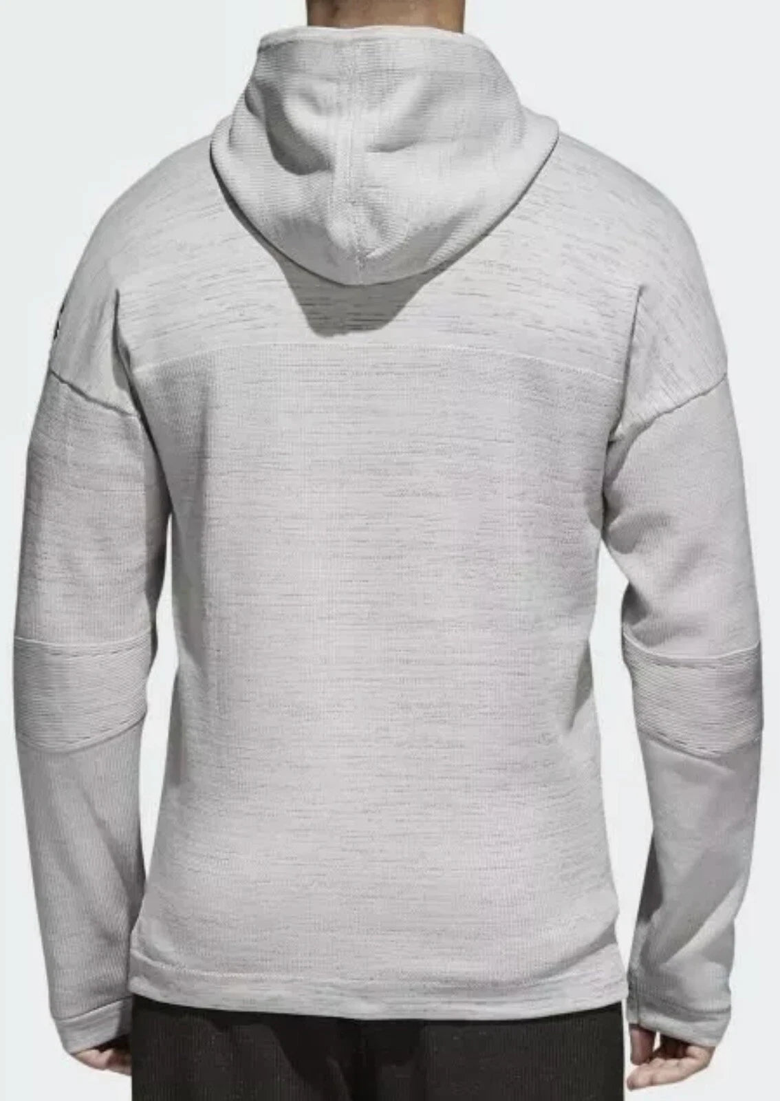 ADIDAS Cozy Cloud Heathered Zip-Up Hoodie